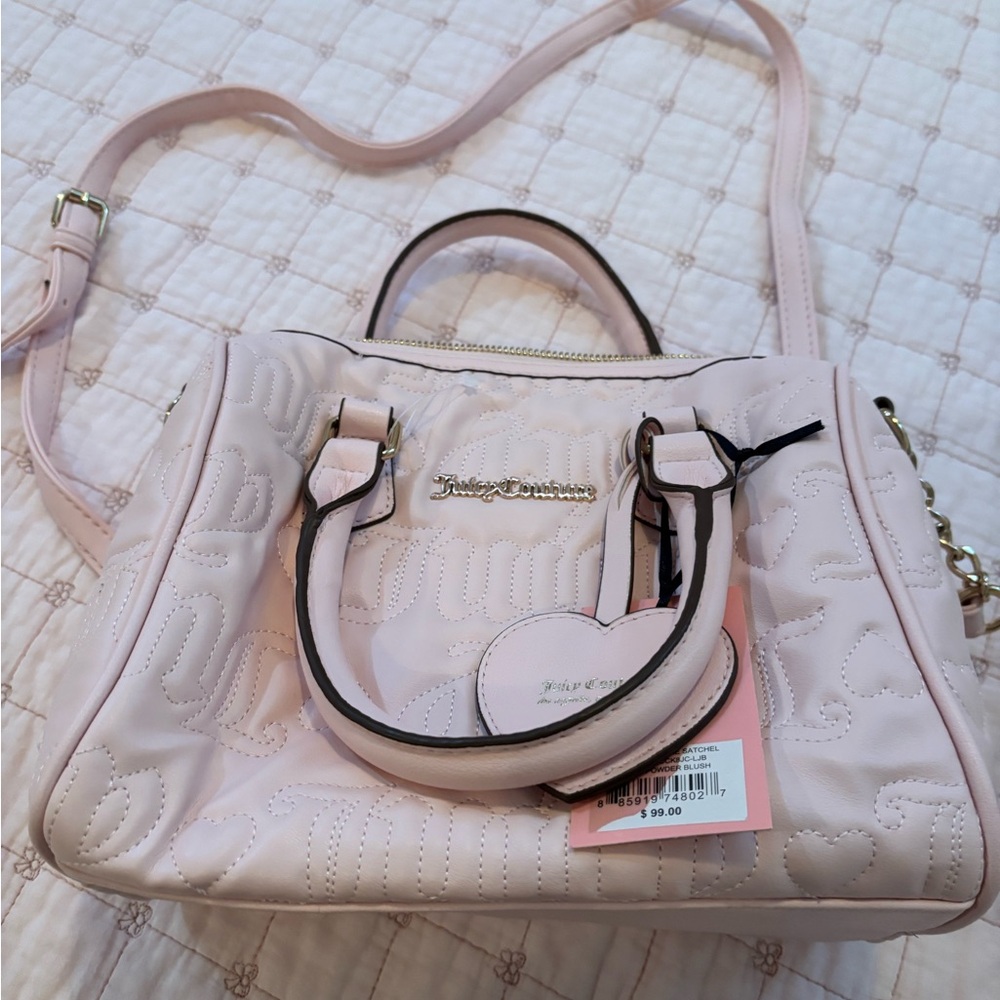 Juicy Couture Light Pink Satchel Bag